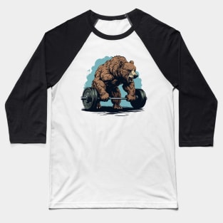 bear at gym Baseball T-Shirt